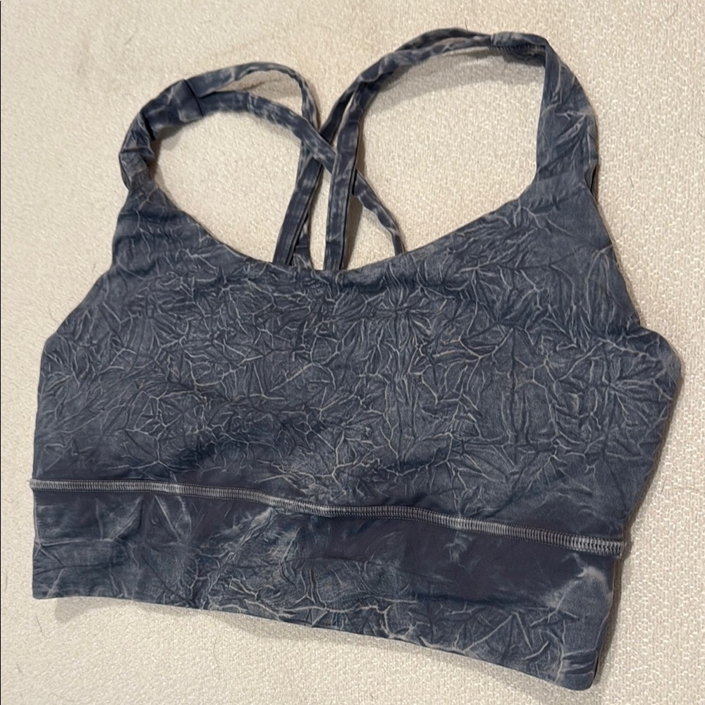 Lululemon Crisscross Back Bralette - dark grey